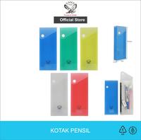 Gambar Eagle Files Pencil Case Sliding Box Tempat pinsil E 350 + Bubble Wrap - Merah dari EAGLE FILES OFFICIAL Kota Administrasi Jakarta Barat 1 Tokopedia