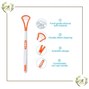 pembersih lidah sikat lidah tongue cleaner tongue scraper dewasa