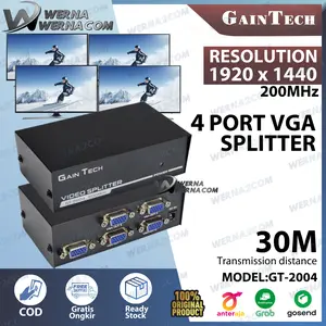GAINTECH VGA SPLITTER 4 PORT