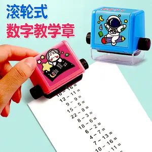 MAINAN EDUKASI ANAK MATEMATIKA BERHITUNG STEMPELL ROLL/100 RUMUS/