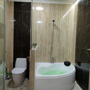 Bathtub Corner EXPOSE + Afur + WHIRLPOOL Marble 125x125x50 cm