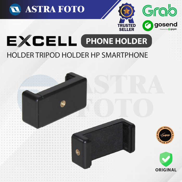 Gambar EXCELL PHONE HOLDER TRIPOD HOLDER HP SMARTPHONE dari Astra Foto Kota Administrasi Jakarta Pusat Tokopedia