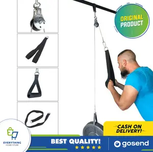 Simple Pulley Lat Pull Down Support Cable Crossover Katrol Ftness EHS