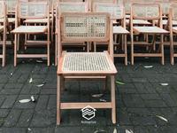 Gambar Kursi makan japandi minimalis kayu mindi mebel jepara murah dari Notogriyo Kab. Jepara 1 Tokopedia