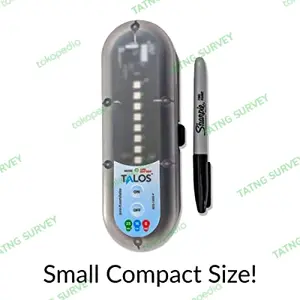 alat ukur pendeteksi petir range 25 Mile stiker alart Mrek Talos