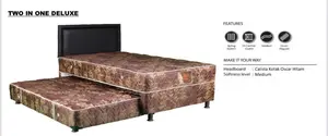 Central spring bed 2 in 1 ukuran 120 x 200 (divan atas dan headboard)
