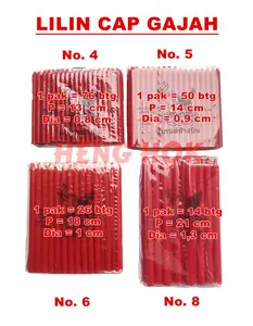 LILIN SEMBAHYANG CAP GAJAH TERBANG IMPOR THAILAND MUTU PREMIUM