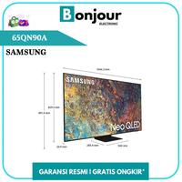 Gambar TV SAMSUNG NEO QLED 65 INCH 65QN90A QA65QN90A 4K SMART TV QLED 65 INCH dari Bonjour Electronic Official Kota Depok 4 Tokopedia