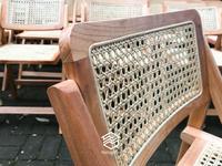 Gambar Kursi makan japandi minimalis kayu mindi mebel jepara murah dari Notogriyo Kab. Jepara 3 Tokopedia