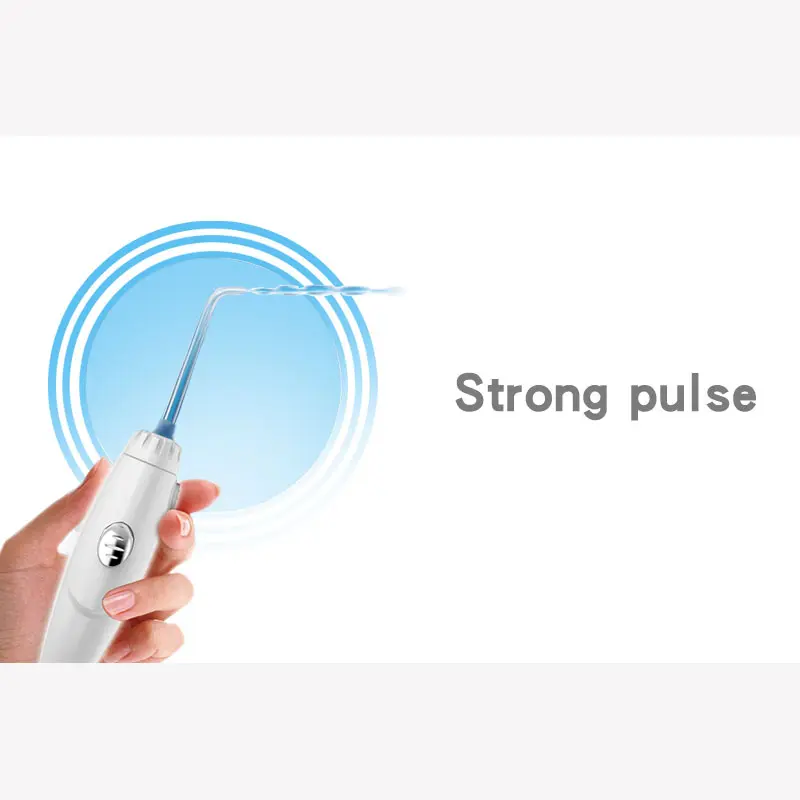 Waterpulse Dental Flosser Alat Semprot Pembersih Gigi 800ml V300 Blue 4
