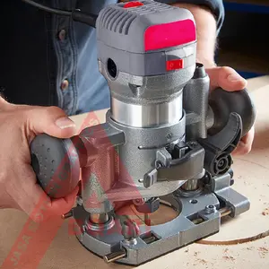 plunge router base / dudukan mesin profil trimmer / insert plate
