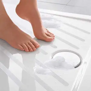 Stiker Anti Slip Kamar Mandi Shower Strips 6 PCS Transparan
