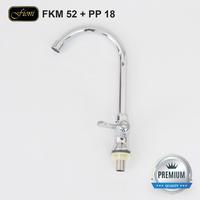 Gambar Kran Angsa Meja Keran Air Sink Bak Cuci Piring Wastafel Fio FKM52 dari Toke Kran Air Kota Administrasi Jakarta Utara 4 Tokopedia