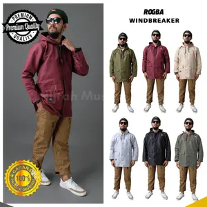 Jaket Sweater lighthood Kurta Muslim Hoodie Rosal Rompi Sholat