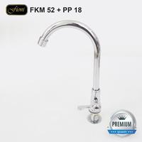 Gambar Kran Angsa Meja Keran Air Sink Bak Cuci Piring Wastafel Fio FKM52 dari Toke Kran Air Kota Administrasi Jakarta Utara 5 Tokopedia