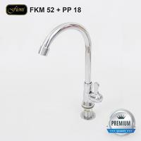 Gambar Kran Angsa Meja Keran Air Sink Bak Cuci Piring Wastafel Fio FKM52 dari Toke Kran Air Kota Administrasi Jakarta Utara 2 Tokopedia