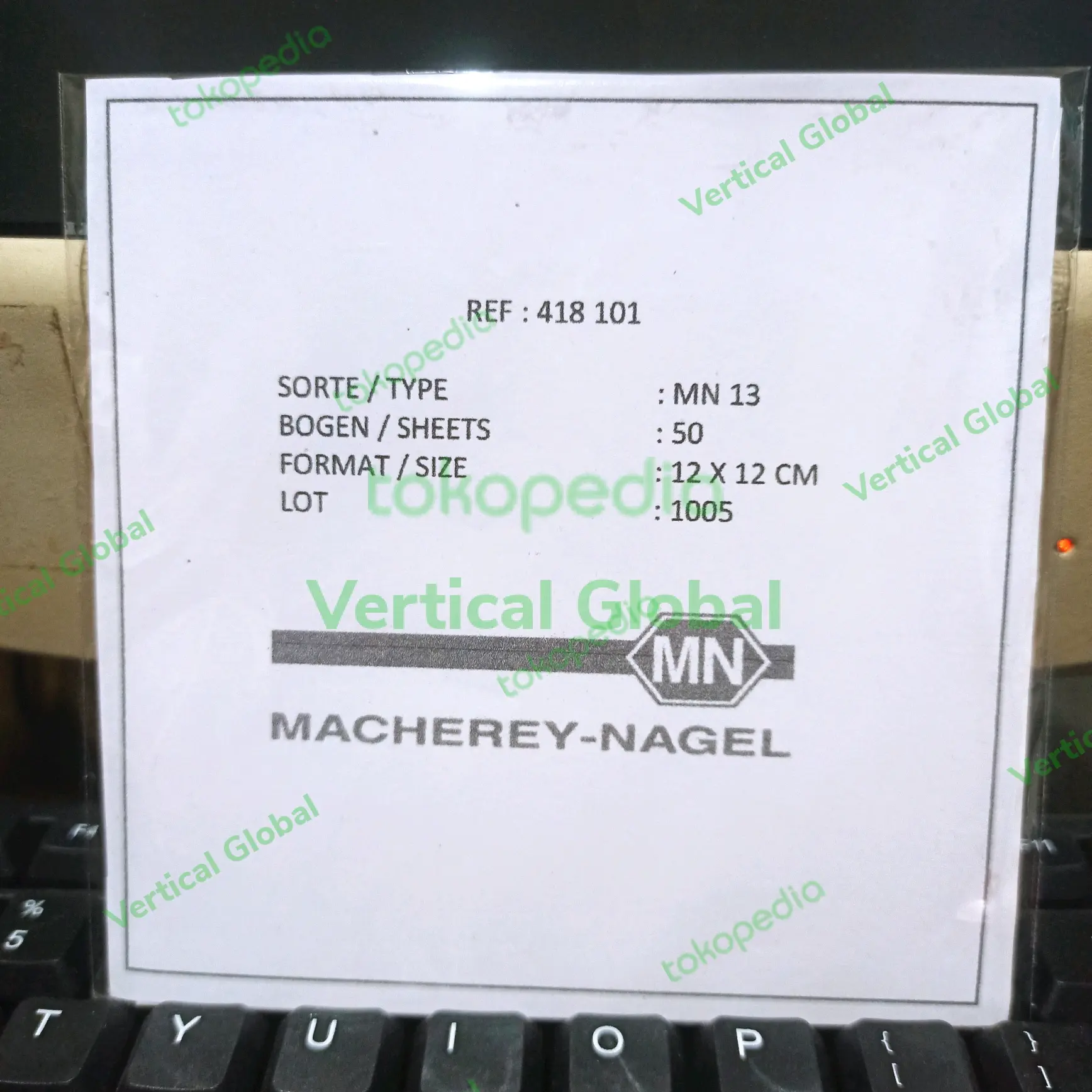 Kertas Lensa / Lens Tissue 12 x 12 cm MN 418101