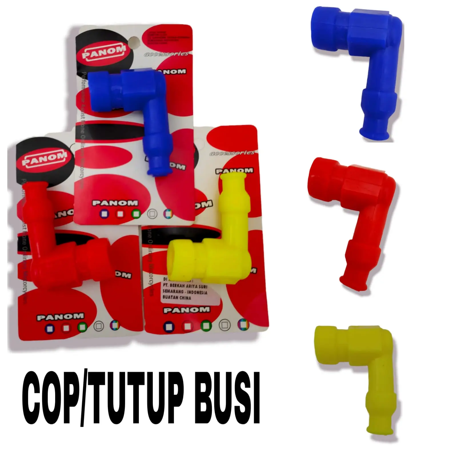 TUTUP COP BUSI WARNA IMPOR KARET LENTUR