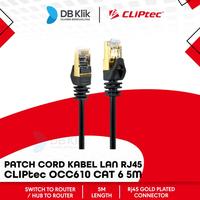 Gambar Patch Cord Kabel LAN RJ45 CLIPtec OCC610 Cat 6 5Meter - Cable UTP Cat6 dari DBklik Yogya Kab. Sleman 1 Tokopedia