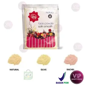 VIP | VIVA Bedak Tabur Zak 10/15/25g Refill Face Powder Sachet BPOM