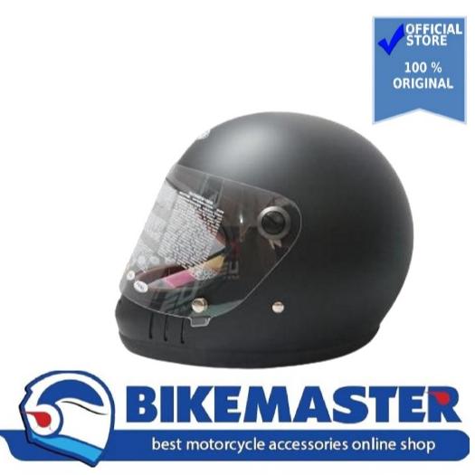 Gambar Bikemaster Helm Zeus ZS-816E Matt Black + Visor Flat Gaya Café Racer Desain Elegan Ventilasi Luas Perlindungan Maksimal Material ABS Sudah Termasuk Visor Flat - M dari Bike Master Kota Bandung Tokopedia