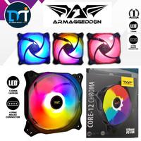 Gambar Armaggeddon CORE 12 CHROMA RGB - 120mm RGB Fan Gaming Case dari Duta Mandiri Infokom Kota Administrasi Jakarta Pusat 1 Tokopedia