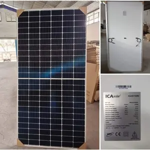 Panel Surya ICASolar 450Wp Monocrystaline Perc Half Cell MBB Power