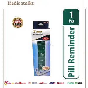 Kotak Obat Harian / Pill Remainder / Kotak Penyimpanan Obat Harian