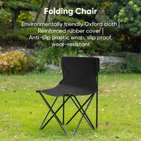 Gambar Vusign Folding Chair / Kursi Lipat Outdoor Camping Portable VS90X dari Deli Stationery Indonesia Kab. Tangerang 3 Tokopedia