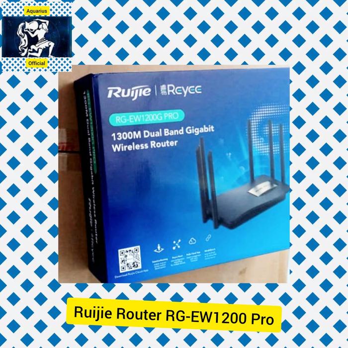 Gambar RUIJIE Router REYEE RG-EW1200G PRO 1300M Dual-band Gigabit Wireless dari Aquarius Ofc Kota Administrasi Jakarta Barat Tokopedia