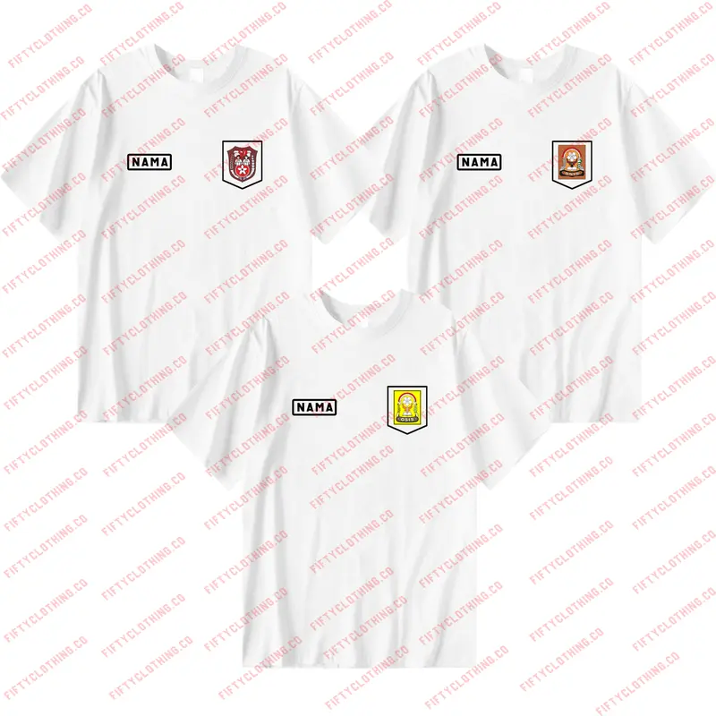 Kaos Baju SERAGAM SD SMP SMA OSIS LOGO NAMA & DASI 4