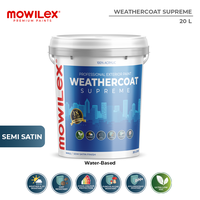 Gambar Mowilex Weathercoat Supreme Cat Tembok Eksterior - 20 L - White dari Mowilex Indonesia Kota Administrasi Jakarta Barat 1 Tokopedia