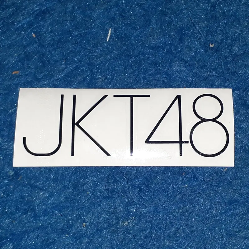 Stiker JKT48 Tambahan Untuk Lighstick / Light stick 0