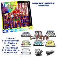 Gambar MAINAN ULAR TANGGA FAMILY GAME 7 IN 1 9850F CATUR LUDO MAINAN SERU dari DOPAYUTOYS Kota Yogyakarta 1 Tokopedia