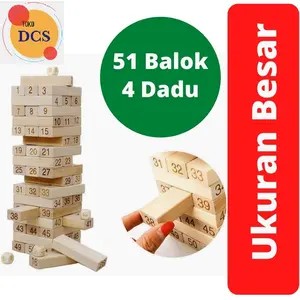 Uno Balok Kayu Jumbo Besar