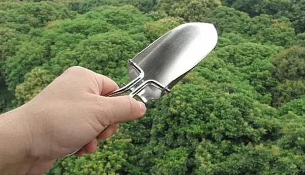 Sekop Lipat Ultralight Mini Multifungsi Shovel Outdoor Camping Gunung