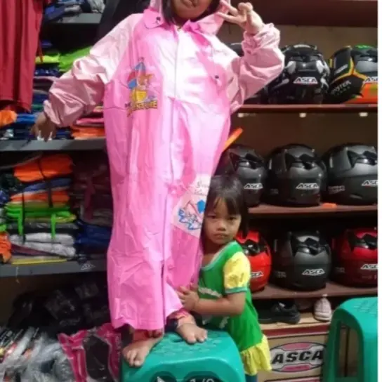 JAS HUJAN KIDDY RETS/ JAS HUJAN TERUSAN ANAK UMUR 5 SAMPAI 8 JAS HUJAN