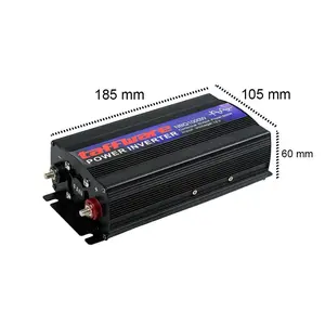 Taffware Car Power Inverter Pure Sine Wave DC 12 V to AC220 V 1000 W