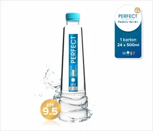 PERFECT 500 ml Alkaline Water PH 9.5 / Air Minum Mineral 1 dus=24 btl