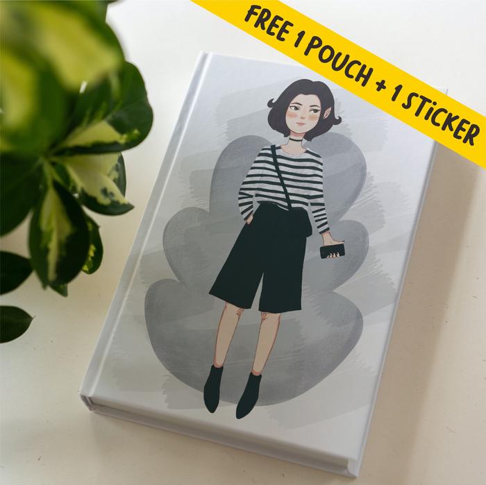 Gambar Buku Notebook Journal Hardcover Agenda, Polos, Dotted Rambut Pendek dari Leon Paperworks Kab. Sleman Tokopedia