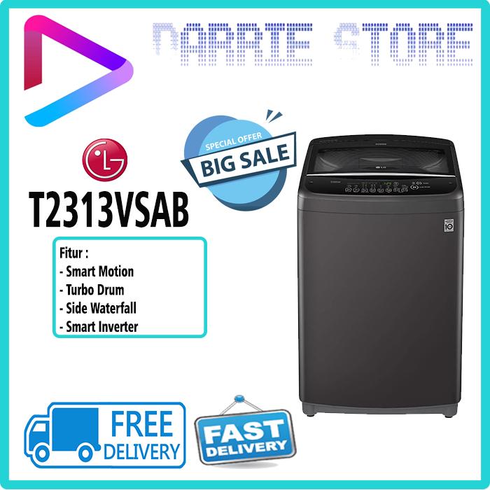 Gambar LG T2313VSAB MESIN CUCI TOP LOADING 13 KG T2313 2313VSAB dari Darrie Store Kota Depok Tokopedia
