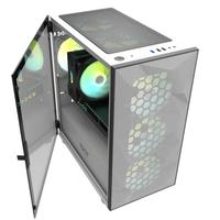 Gambar DARKFLASH DLM21 MESH WHITE LUXURY M-ATX PC CASE CASING GAMING CHASSIS dari SOS SPORT ONLINE SHOP Kota Administrasi Jakarta Pusat 4 Tokopedia