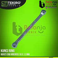 Gambar Tekiro Kunci Ring 10 x 11 mm - Kunci Ring Tekiro 10 x 11mm dari Belanja Teknik Kota Bogor 3 Tokopedia