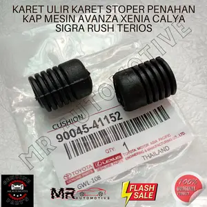 KARET STOPER ULIR PENAHAN KAP MESIN AVANZA XENIA CALYA SIGRA RUSH