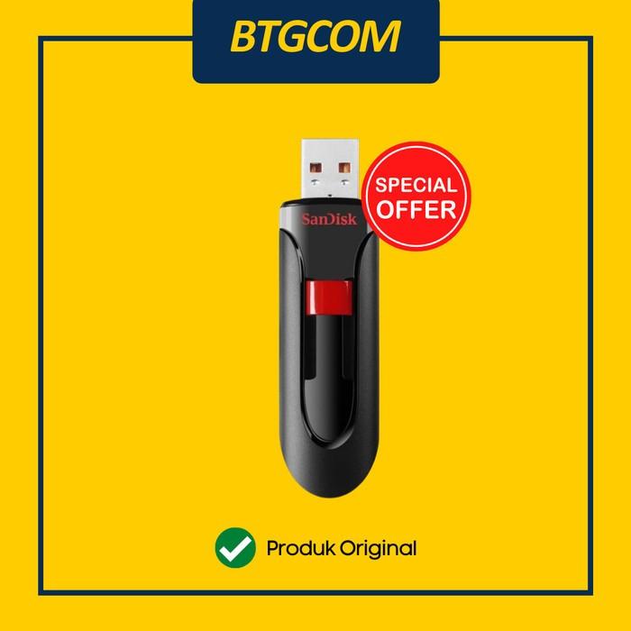 Gambar FLASHDISK SANDISK CRUZER GLIDE USB 3.0 64GB CZ600 FD ORIGINAL dari btgcom Kota Denpasar Tokopedia