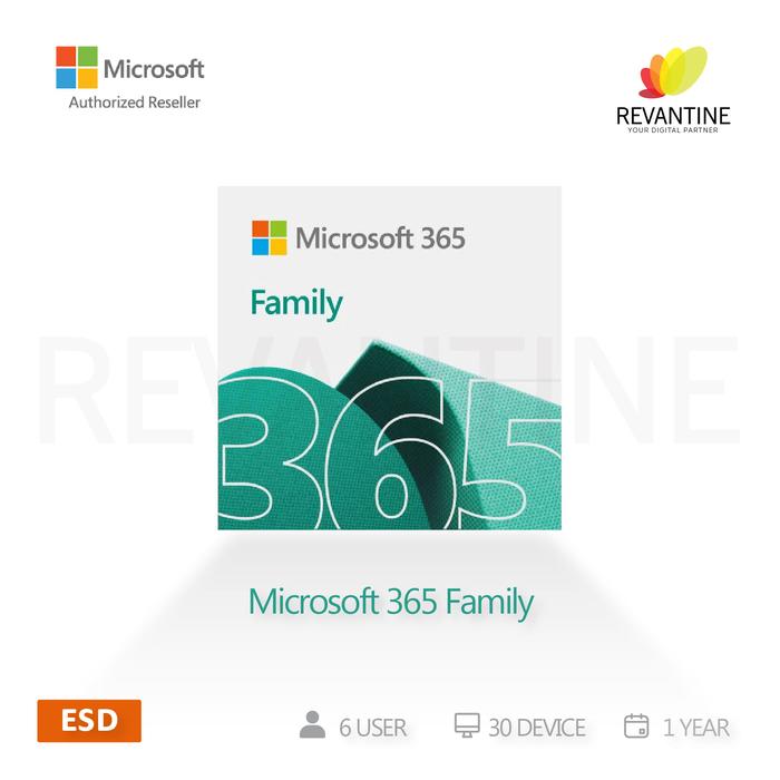 Gambar Microsoft Office 365 Home - 6 User 1 Tahun Original Subscription - Akun dari Revantine Store Kota Depok Tokopedia