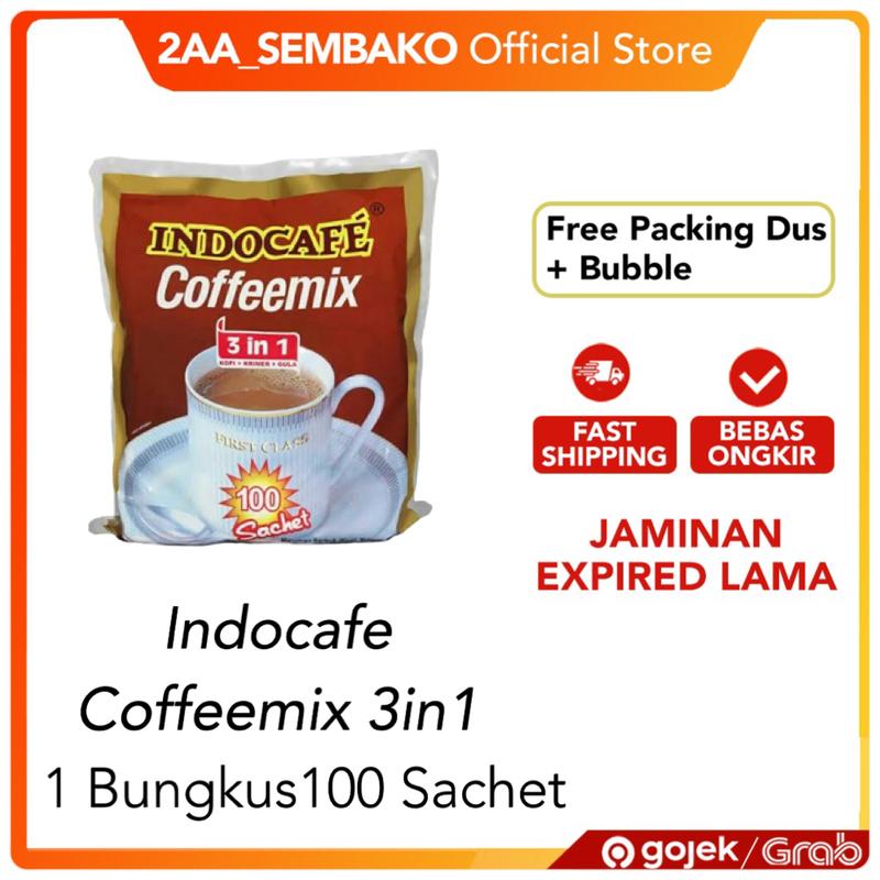 Indocafe coffee mix 1 bks @100sachet 0