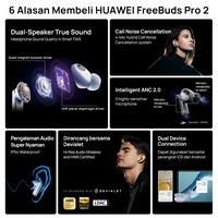 Gambar HUAWEI FreeBuds Pro 2 Wireless Earphone | Intelligent ANC 2.0 dari Huawei Indonesia Kota Tangerang 3 Tokopedia