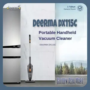 DEERMA DX115C PORTABLE 2IN1 SILENT VACUUM CLEANER PENYEDOT DEBU RUMAH