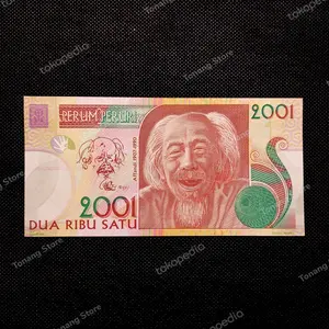 Uang Testnote Affandi cetakan Perum Peruri Tahun 2001